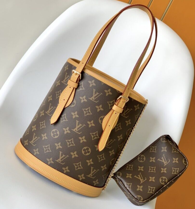 LV second-hand mother-in-law bucket bag