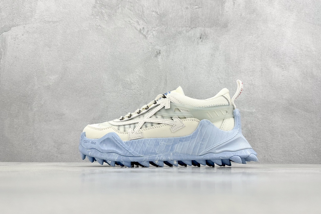 R-version OFF-WHITE ODSY-1000 blue sports shoes